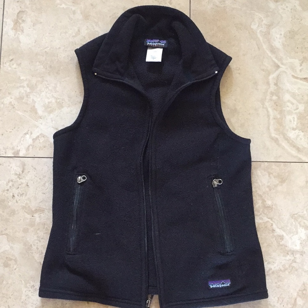 Patagonia Fleece Black Vest